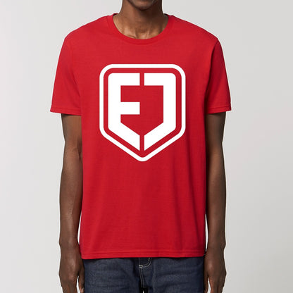 CLASSIC FIRE RED EDDIE JUMPS  T-SHIRT