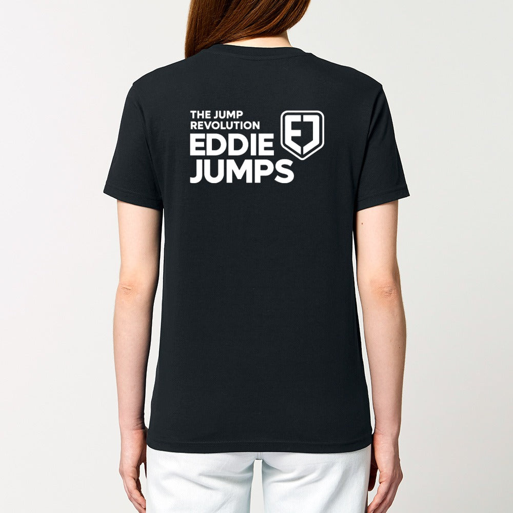 CLASSIC SUPER BLACK EDDIE JUMPS  T-SHIRT